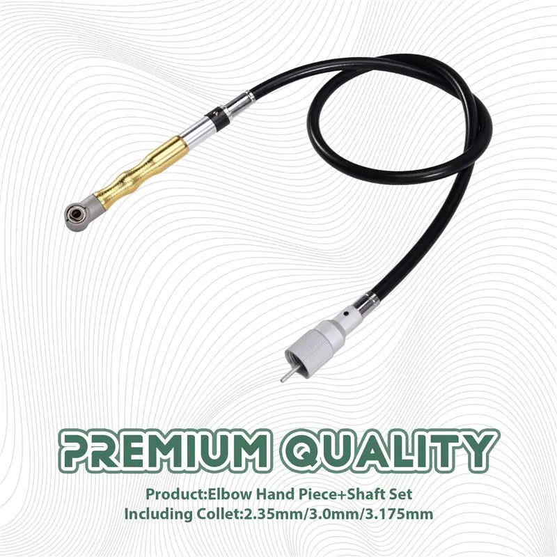 ABAH-مطحنة الهواء 90 درجة أداة هوائية صغيرة طحن تلميع أداة مجموعة استبدال الكهربائية نقل الرأس