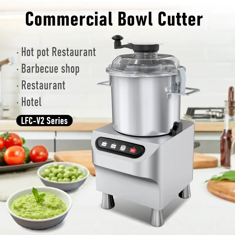 ASAKI hot sale factory price commercial electric Vegetables and Meat Food chopper Bowl Cutter machine