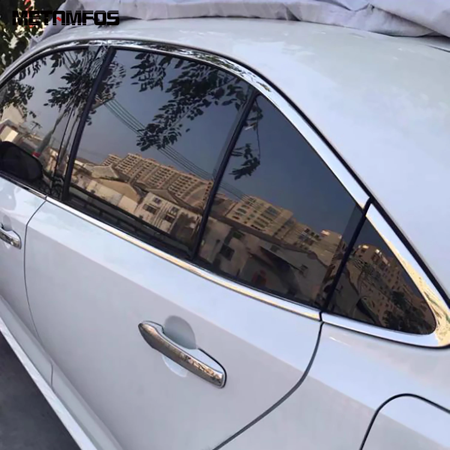 For Toyota Corolla E210 Sedan 2019-2021 2022 2023 Upper+Lower Window Sill Frame Strip Cover Trim Sticker Accessories Car Styling