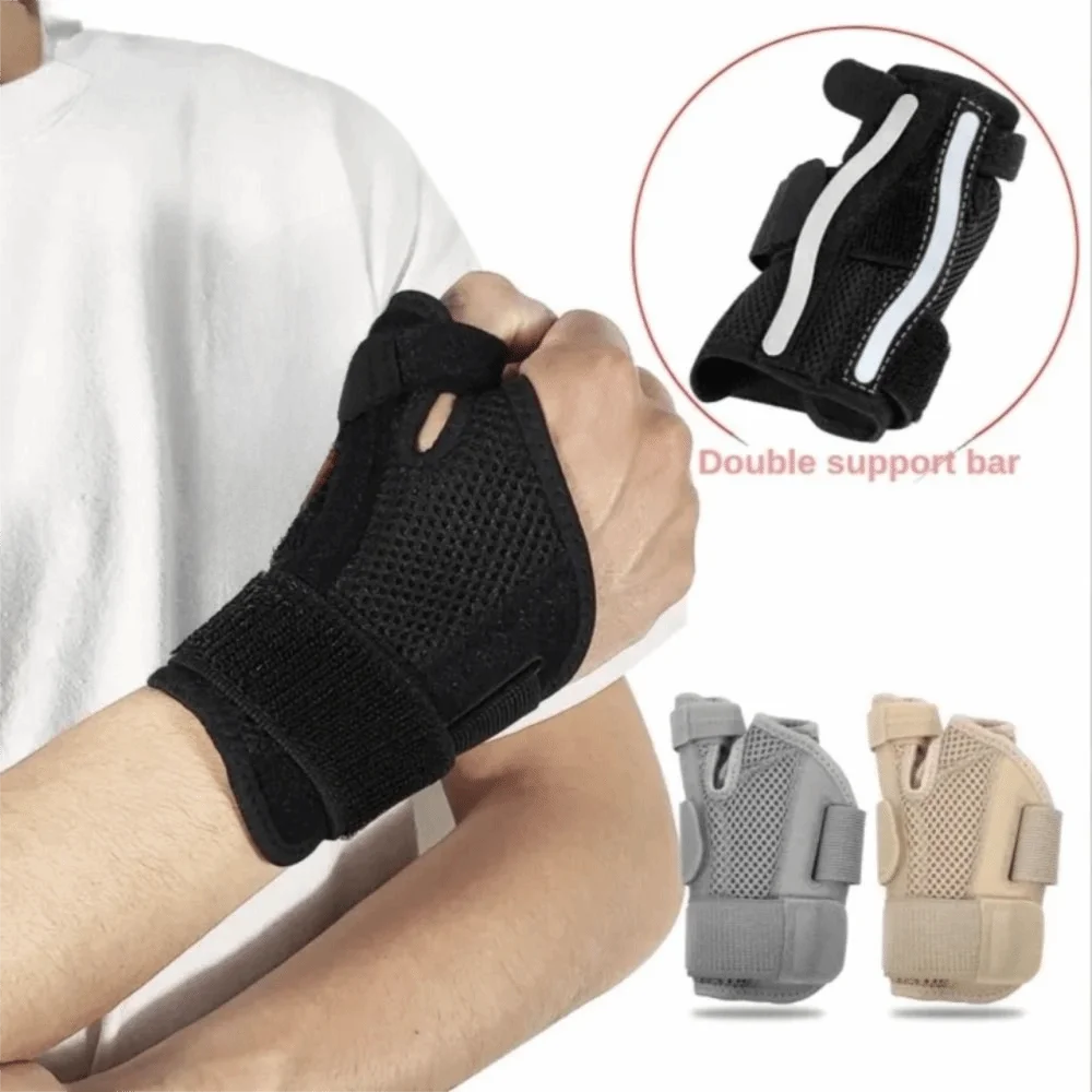 

Polyerster Thumb Sleeve Wrist Brace Flexible Splint Tendinitis Elastic Wrist Guard Lightweight Ambidextrous