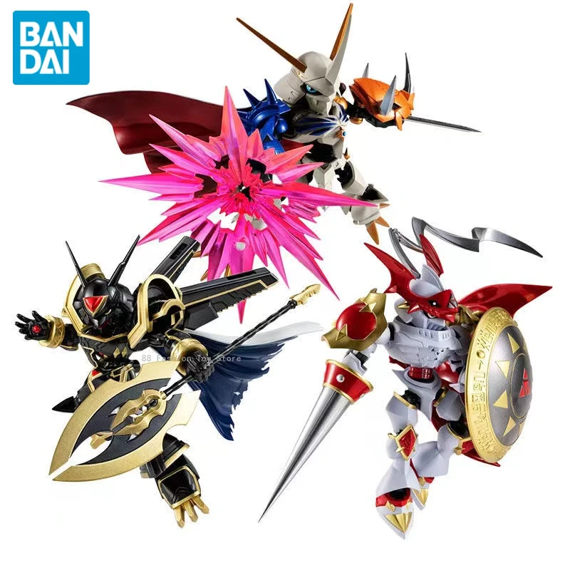 

In Stock BANDAI NX Digimon Adventure Omegamon Dukemon Alphamon Royal Knights Special Color Anime Action Figures Toy Model Gift