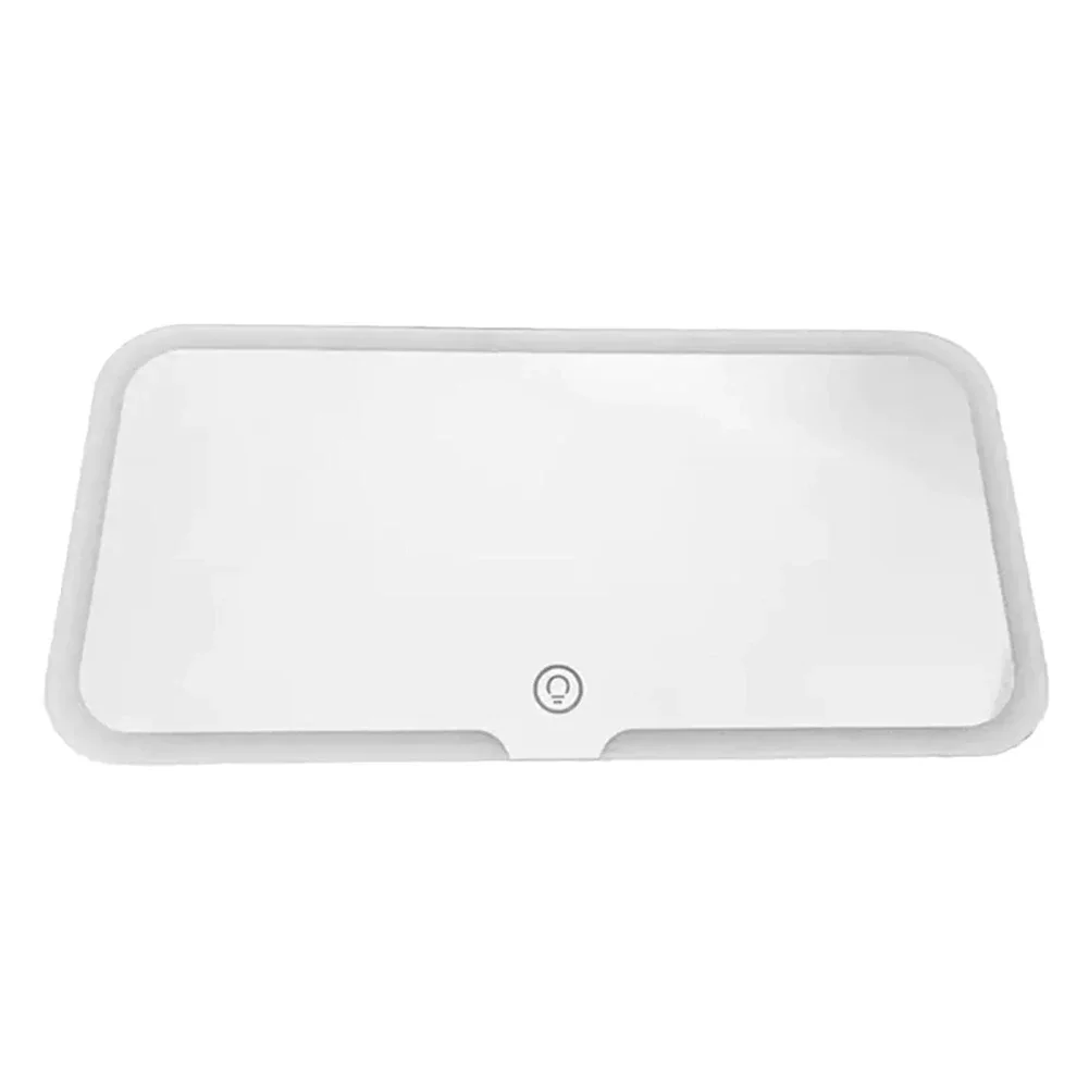

Intelligent Touch LED Mirror Size 23.5*12.7cm Car Vanity Mirror 600 MAh Lithium Battery Compact Size Easy Installation
