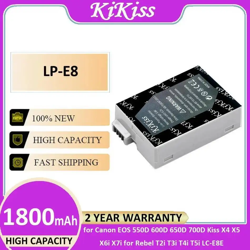 1800Mah Camera Batt…