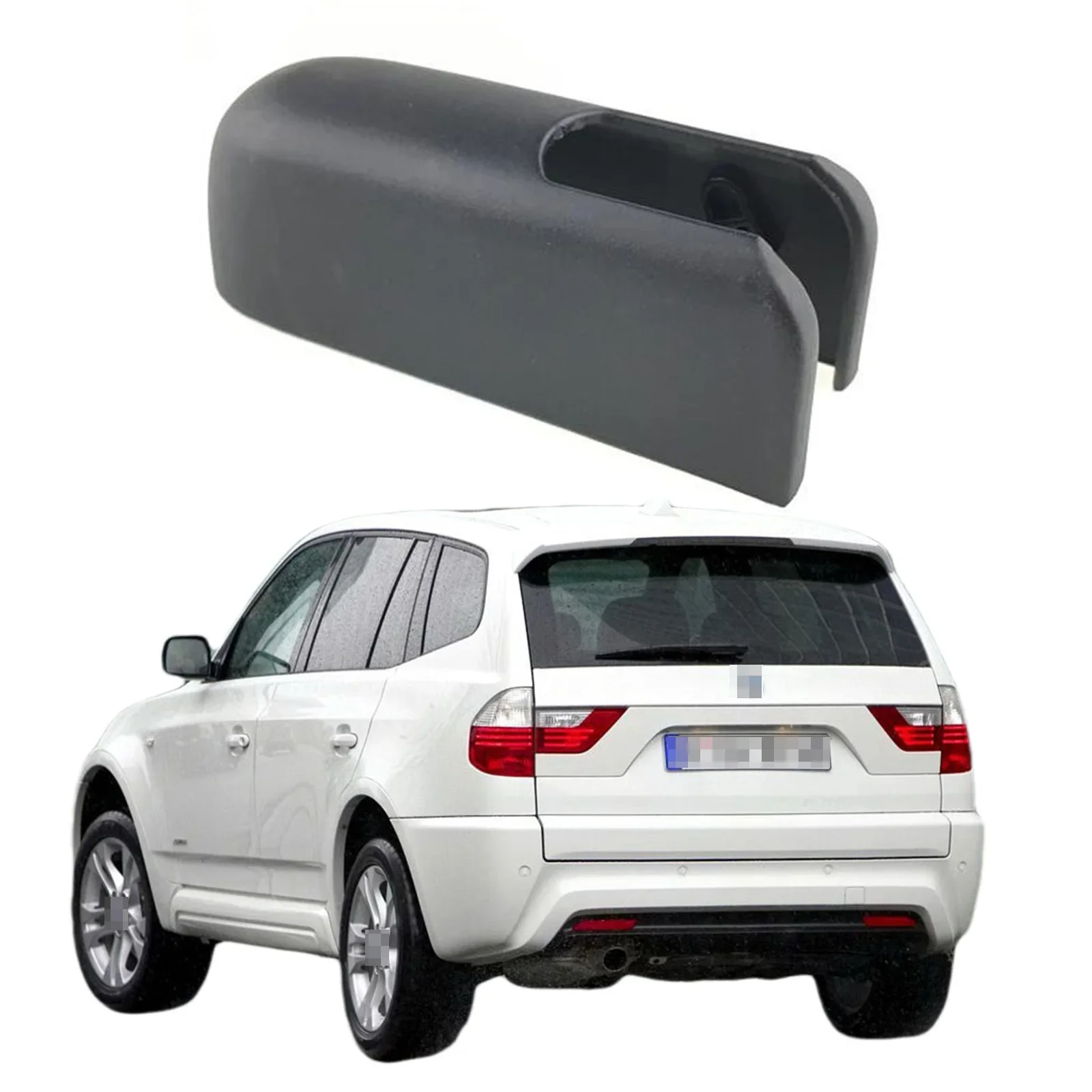 For BMW E83 X3 2004-2010 61623427800 Car Accessories Rear Windshield Windscreen Washer Wiper Arm Nut Cover