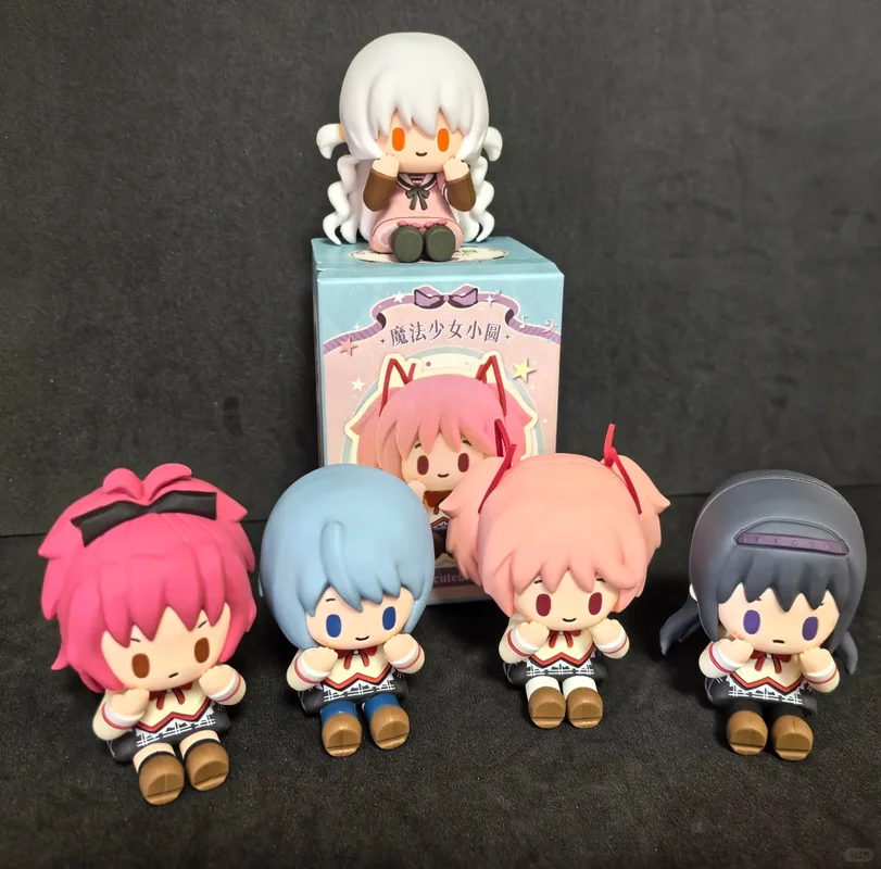 

In Stock Genuine Puella Magi Madoka Magica Rebellion Story Cutecute Series Blind Box Madoka Kaname Homura Akemi Collectibles