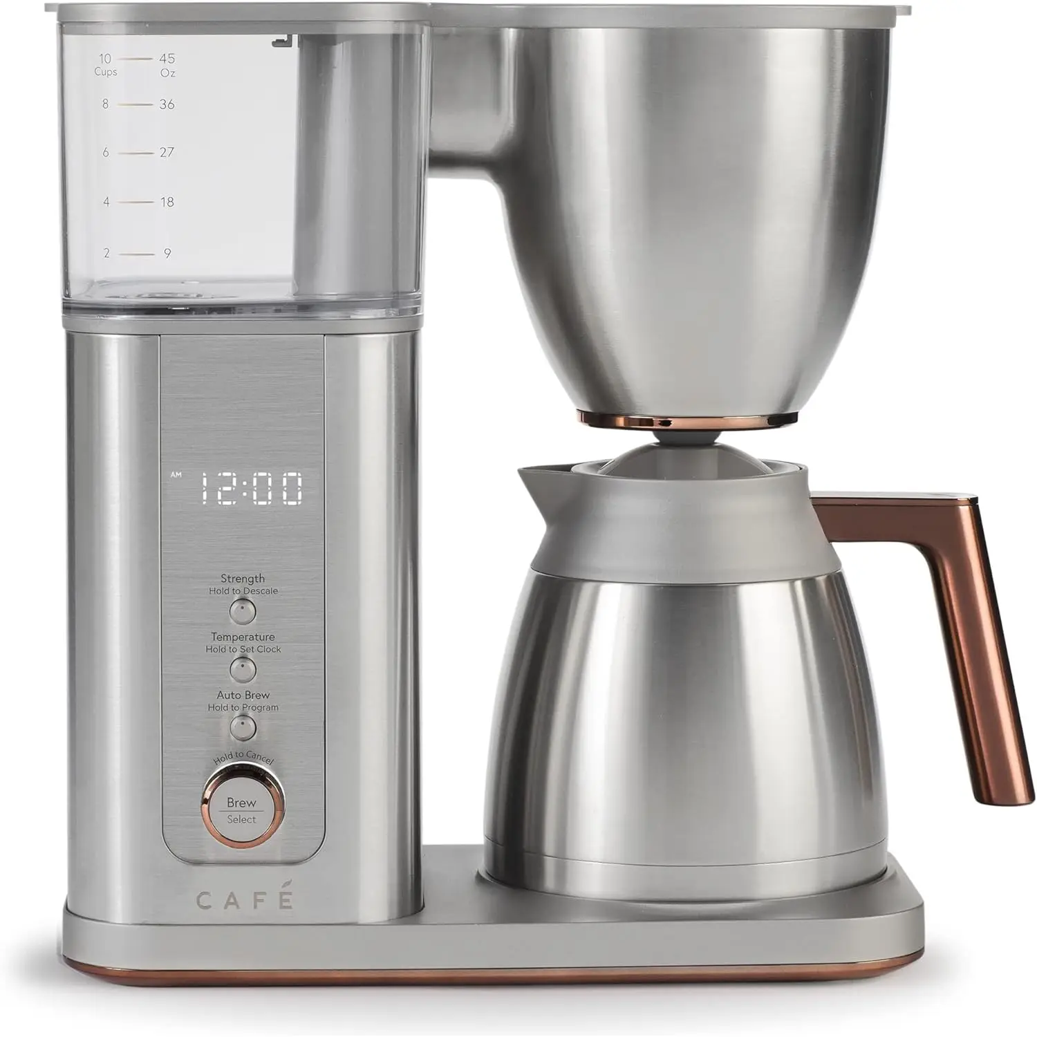 Specialty Drip Coffee Maker | 10-Cup Insulated Thermal Carafe | WiFi Enabled Voice-to-Brew Technology