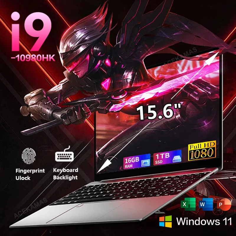 �y�Z�[�����z2026�N���f�� 15.6�C���` Core i9 10980HK���� �m�[�g�p�\�R�� Windows 11 Pro 16GB DDR4 1TB SSD 1920*1080 �|�[�^�u�� �m�[�g�u�b�N �Q�[�~���OPC