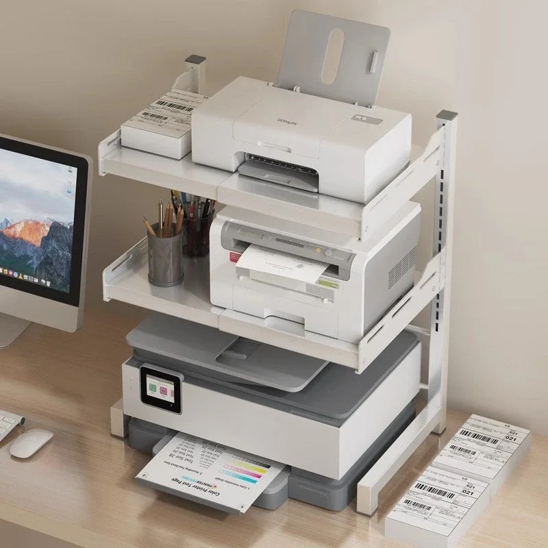 

Printer rack, desktop double-layer copier rack