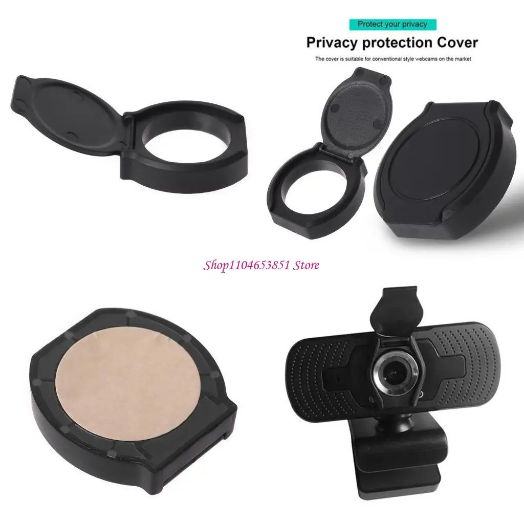 WebCam Cover Shutter Slider Plastic Black Lens Cover For Tablets PC Laptops Mobile Phone Privacy Sticker
