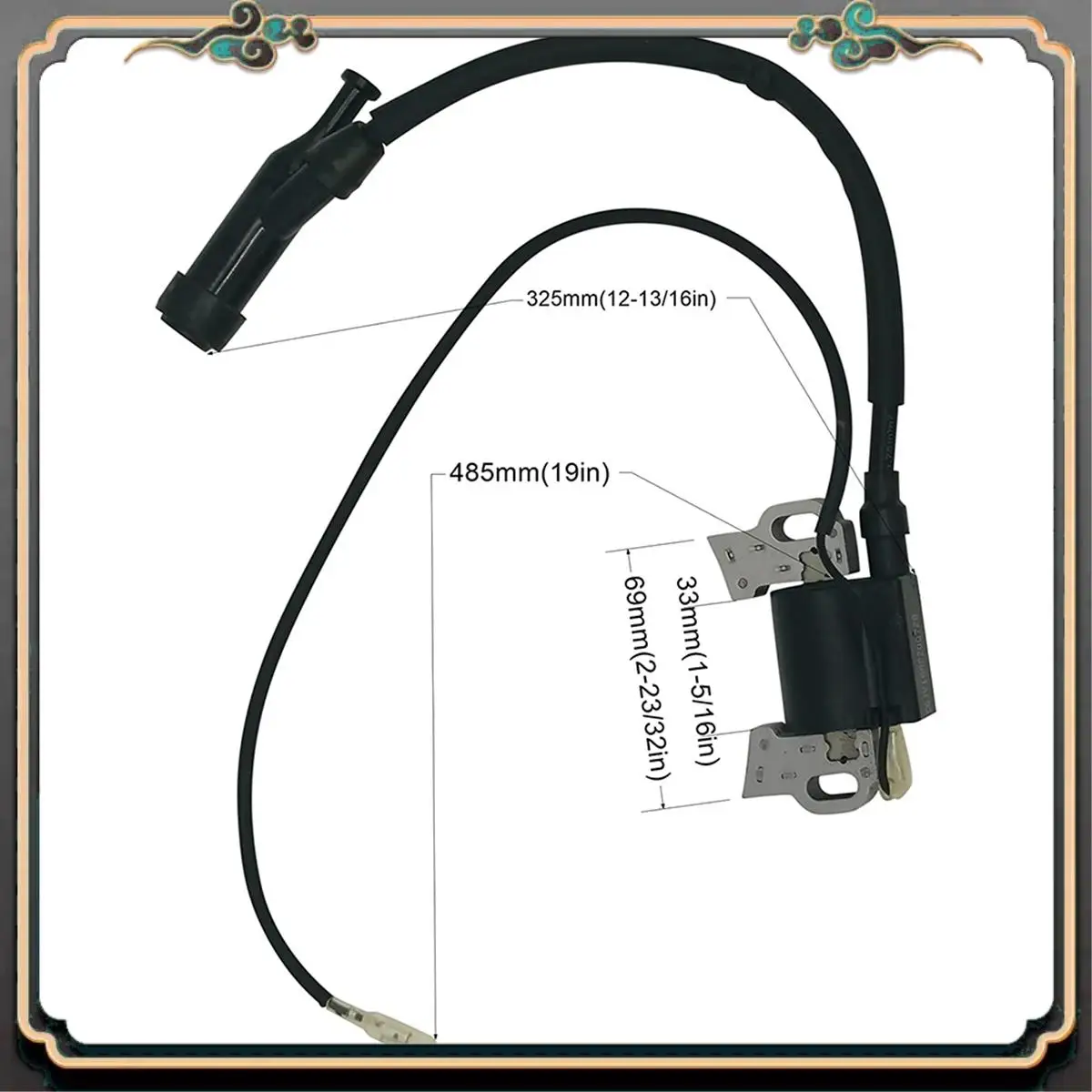

M45K-GX390 Ignition Coil For Honda Clones Predator 420Cc 301Cc GX270 GX340 339Cc 389Cc 396Cc 9 11 13 15 Hp Engine Generators