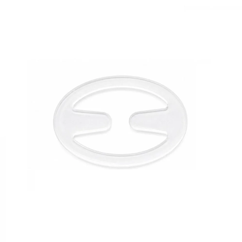 10Pcs Silicone Bra Converter Clips Anti Slip Invisible Bra Strap Clips Elliptical Shape Bra Strap Adjusters