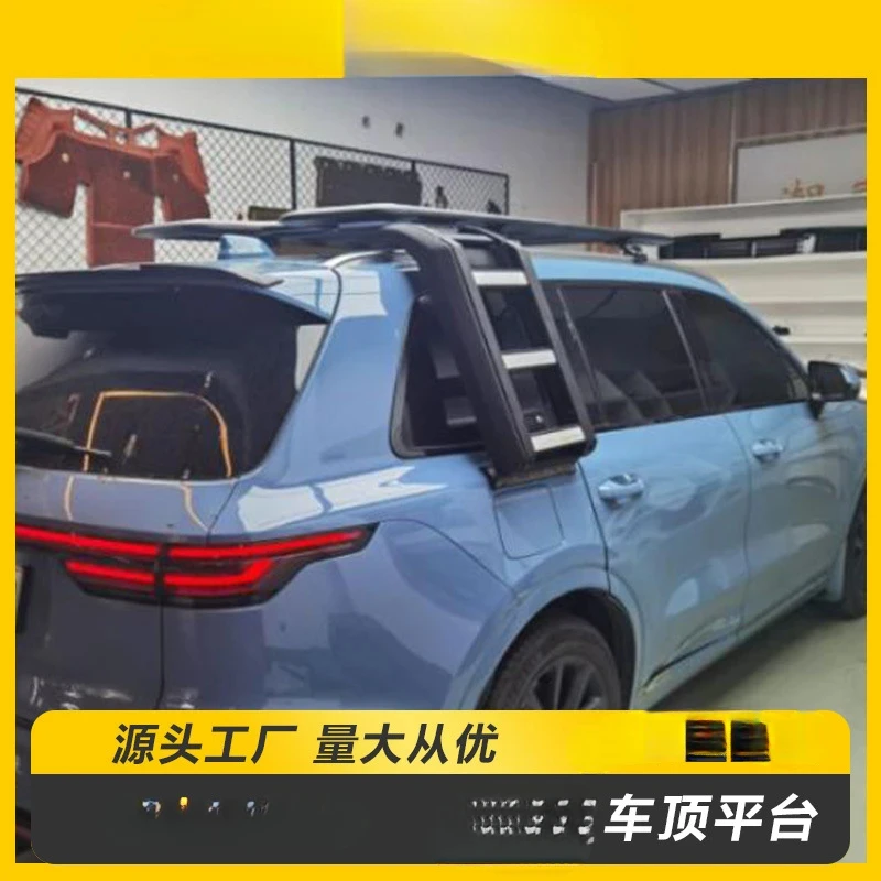 For Ideal ONE Non-Damage Curved Roof Rack – Heavy-Duty Ladder Step & Waterproof Mod Accessories