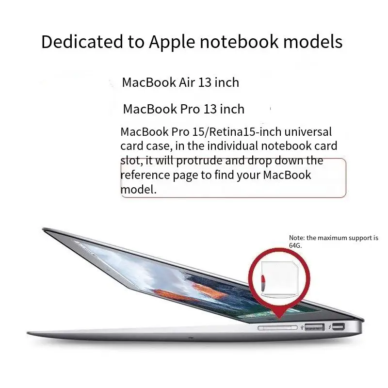 

Laptop Specific Apple MacBook Pro 13 Hard Drive Expansion And Expansion MacBook Pro Card Reader MacBook 15 Card Holder TF Memory