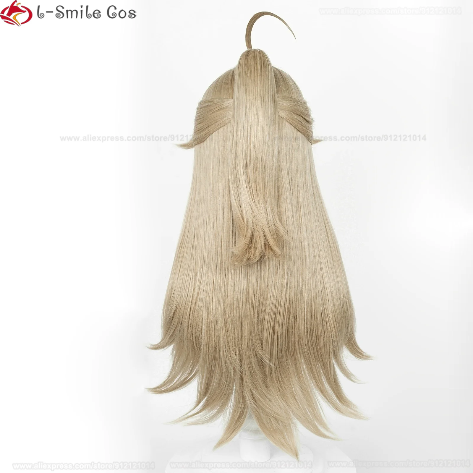 Gioco Kirara parrucca Cosplay 75cm lino leggero Kirara Genshin parrucca Cosplay forcine puntelli parrucche per capelli resistenti al calore