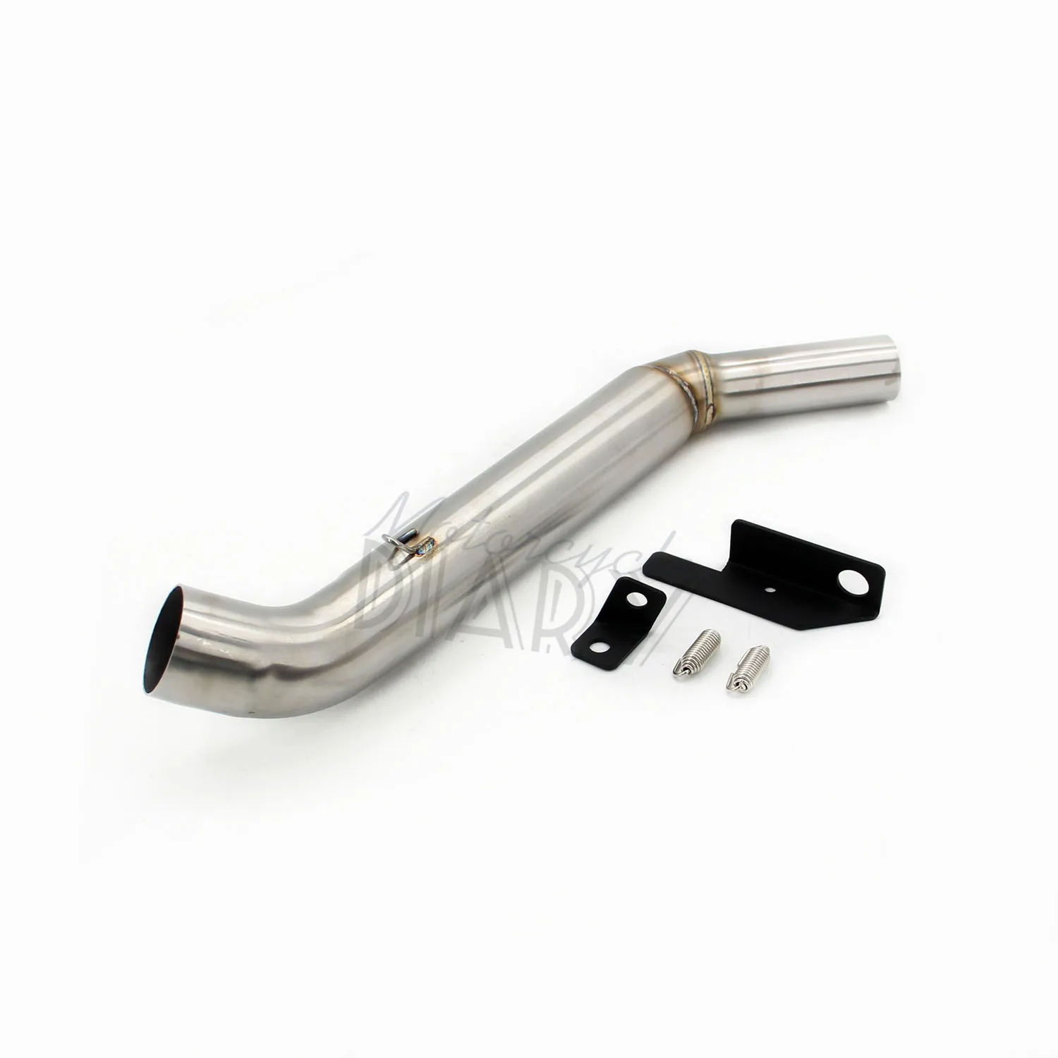 NS200 NS 200 For BajajPulsar NS200 51mm Escape Moto Slip-on Motorcycle Exhaust Head Middle Link Pipe Racing Bike Elbow Motorbike