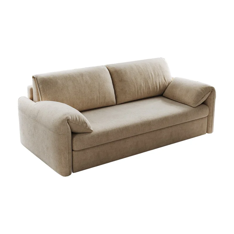 

Fabric, sofa bed, combination, modern, simple, small apartment, Italian style, living room