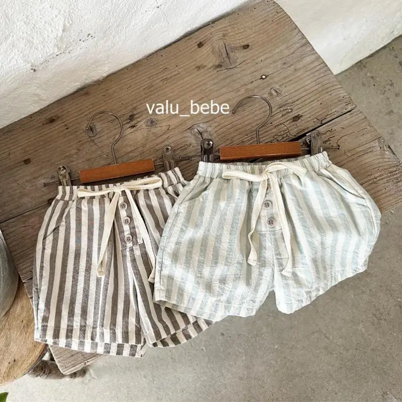 Toddler Girl Fashion Striped Cute Shorts Soft Comfortable Short Pants For Baby Boys Summer Boutique Cotton Short Trousers image 6