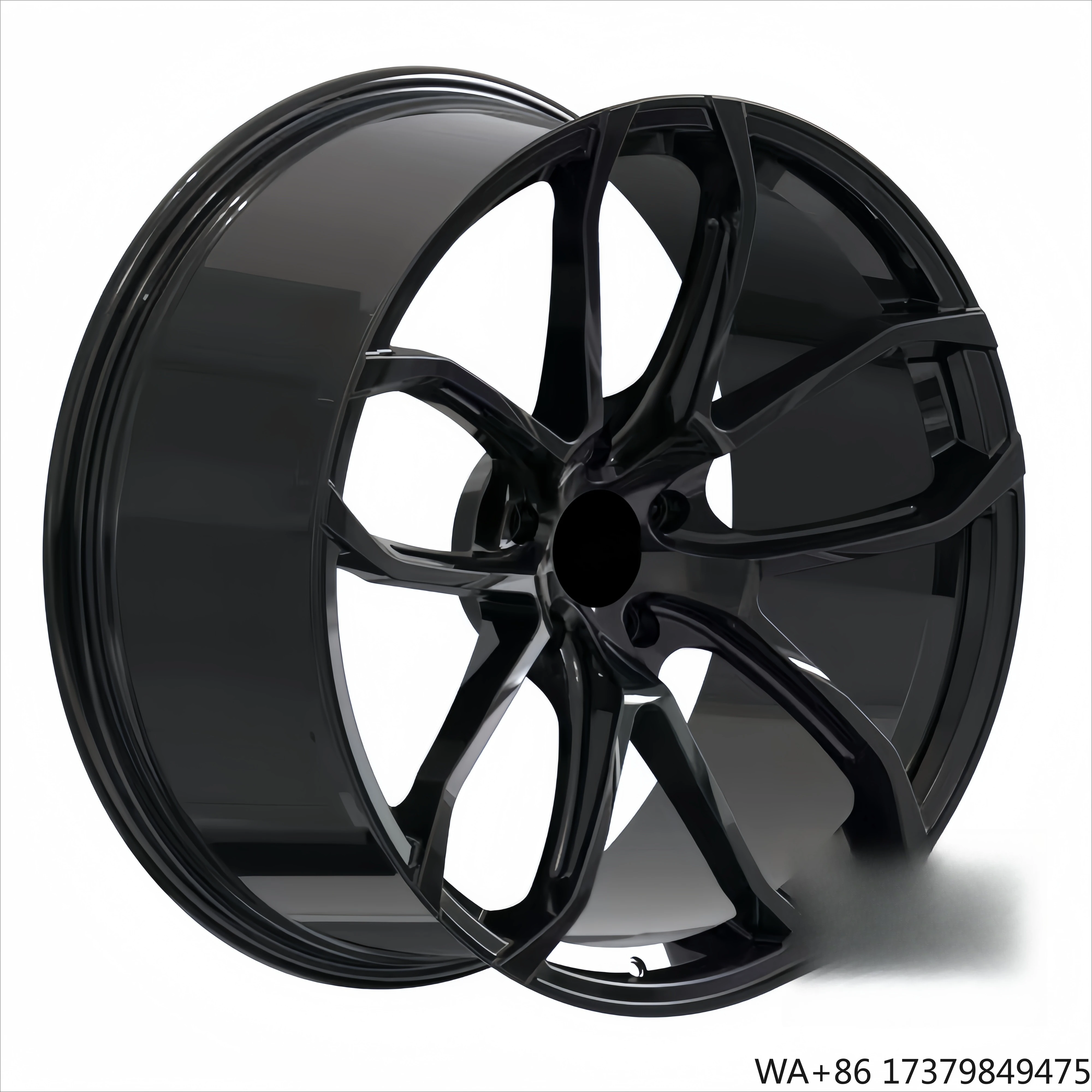 

Custom Forged Wheels Gloss Black 17 18 19 20 21 22 23 24 Inch 6061-t6 Aluminum Monoblock 5x100 112 114.3 120 130 Rims
