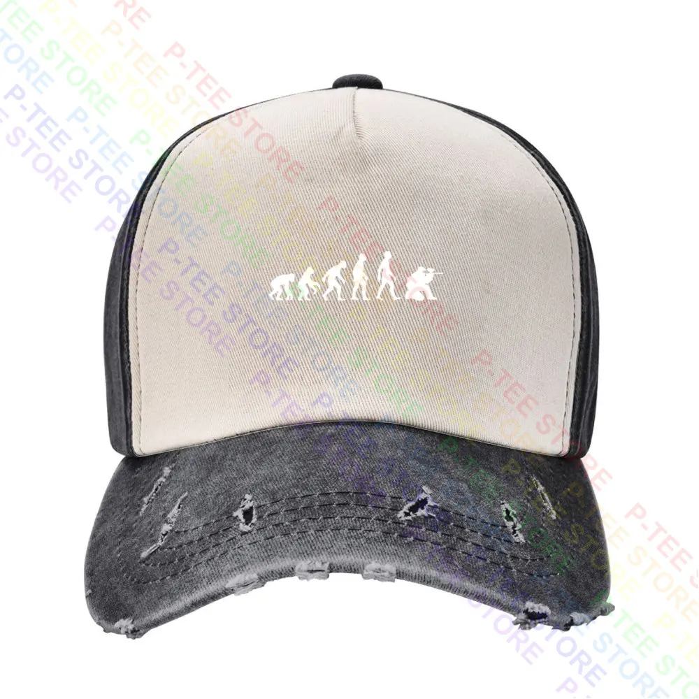 Evolution Of Man Paintball Jersey Baseball Cap Snapback Caps Knitted Bucket Hat