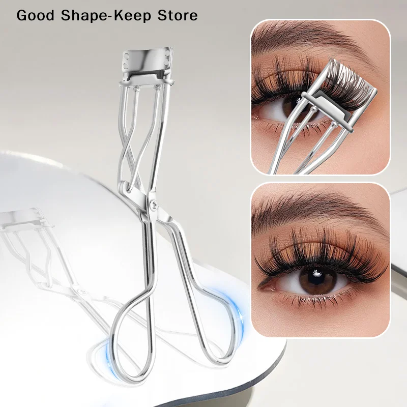 dailyMini Partial Eyelash Curler Nature Curl Sun Flower Eyelash Extension Volume Tweezers Stainless Steel Beauty Makeup Tool