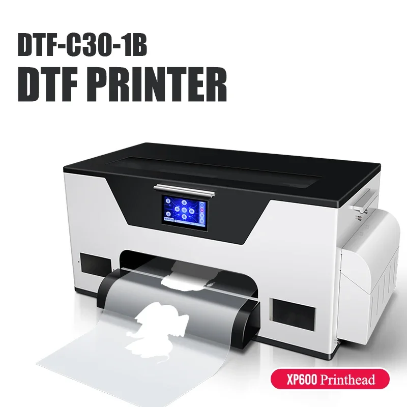 Harga pabrik 33cm XP600 Printer Inkjet Dtf Film Pet Transfer panas mesin cetak T-shirt 13 inci XP600 kepala Printer DTF