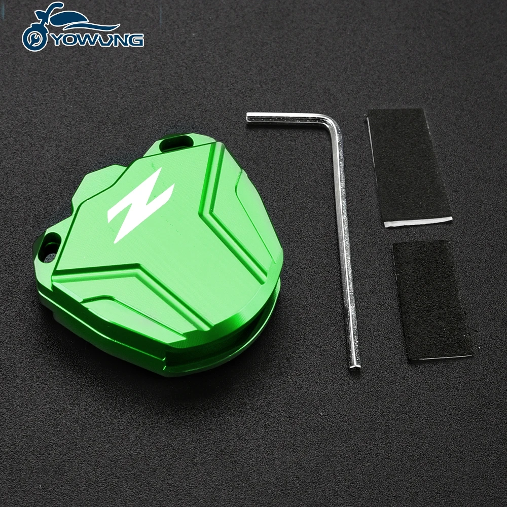 

Motorcycle Accessories CNC Key Case Cover For Kawasaki ER6N ER-6N ER 6N 2009-2017 2009 2010 2011 2012 2013 2014 2015 2016 2017