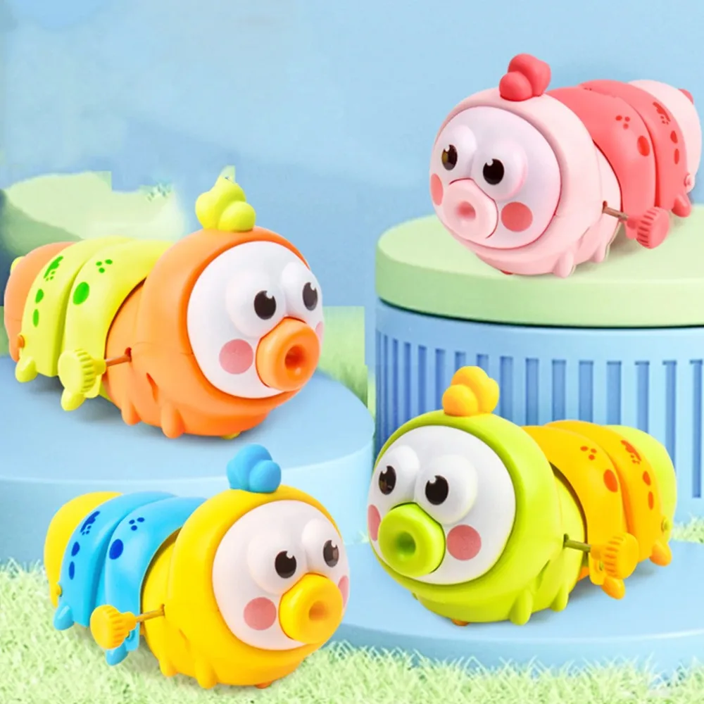 Chain Winding Caterpillar Puzzle Winding Toy Running Swinging Telescopic Crawling Caterpillar Toy Animal Movable