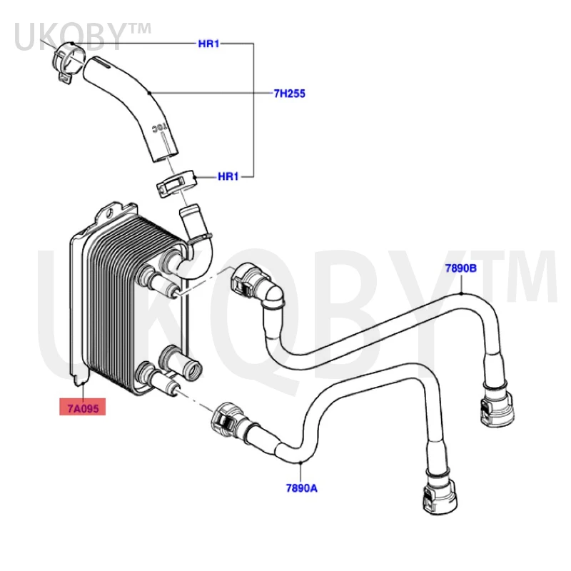 apply wi n a vi ct or y Wave box radiator 6G917A095AD 01-1405 LR002916