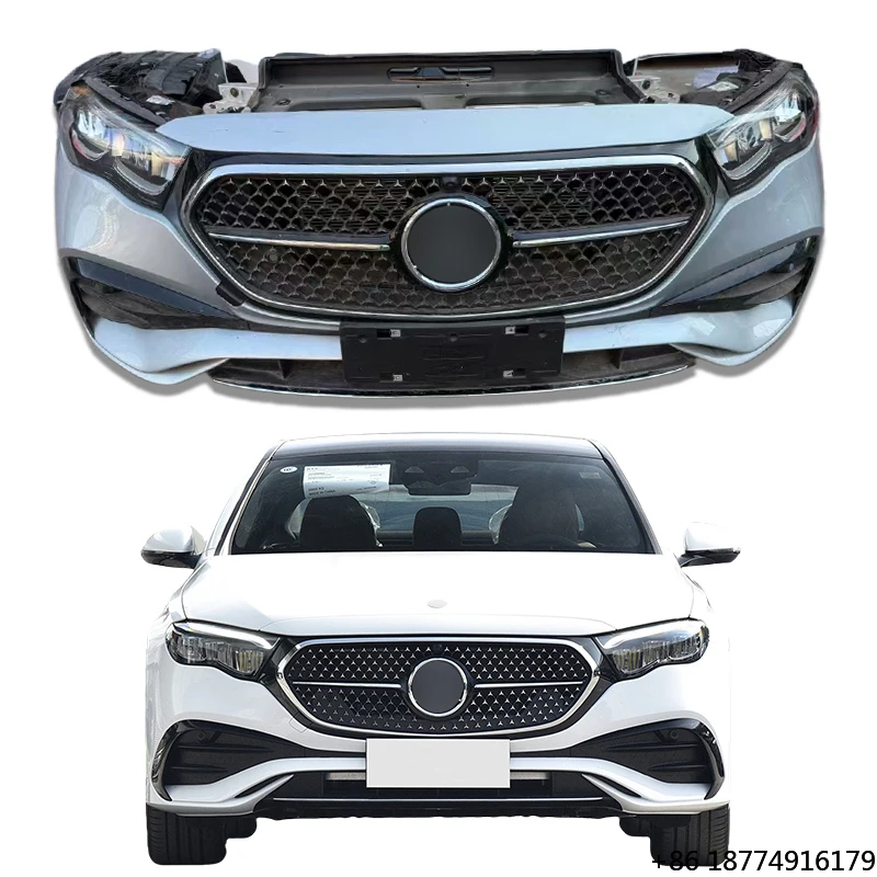 

Suitable for the New E-Class W214 Front Grille E260 E300 Bumper, Headlight Surround Assembly, Body Kit