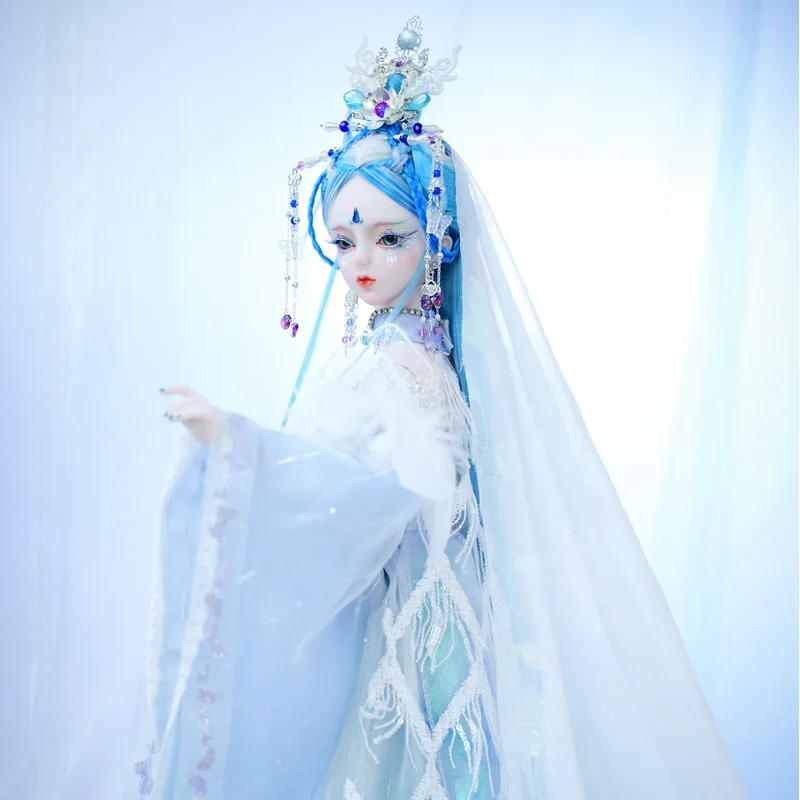 DBS Doll Dream Fairy 1/3 BJD Limited Series L&Q Mechanical Joint Body With Makeup Including Hair Eyes Clothes 62cm Height Girls