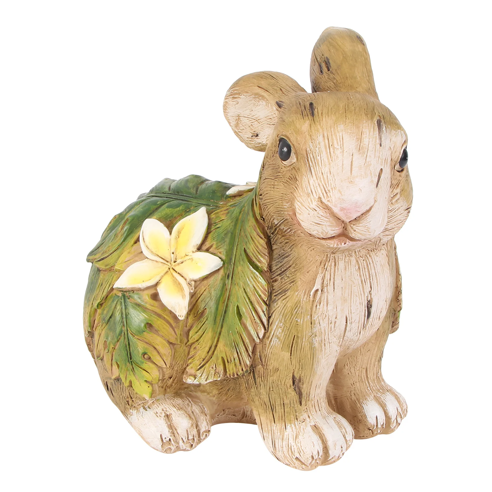 

1Pcs Realistic Garden Rabbit Statue Resin Bunny Sculpture Housewarming Gift Decor Garden Rabbit Figurine Resin Bunny Sculpture