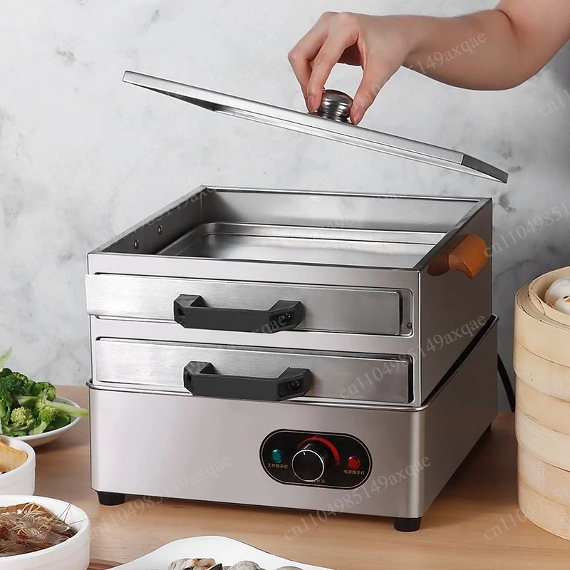 Stainless Steel Rice Noodle Steamer Cooker Kitchen Food Steam Machine Rice Noodle Maker Vaporera De Alimentos