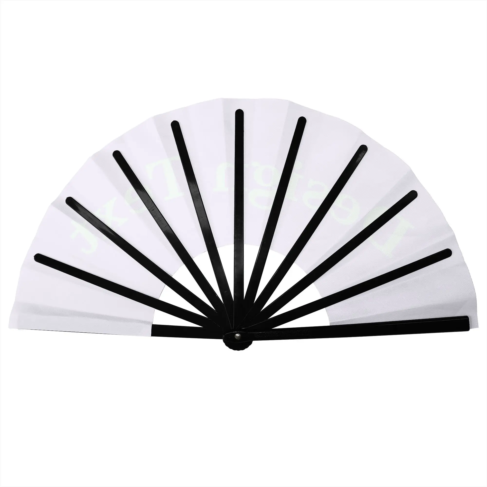 Design Text Traditional Folding Fan Oriental Art Your Design Logo High-Quality Fans Gift Classic Decorative Hand Fan