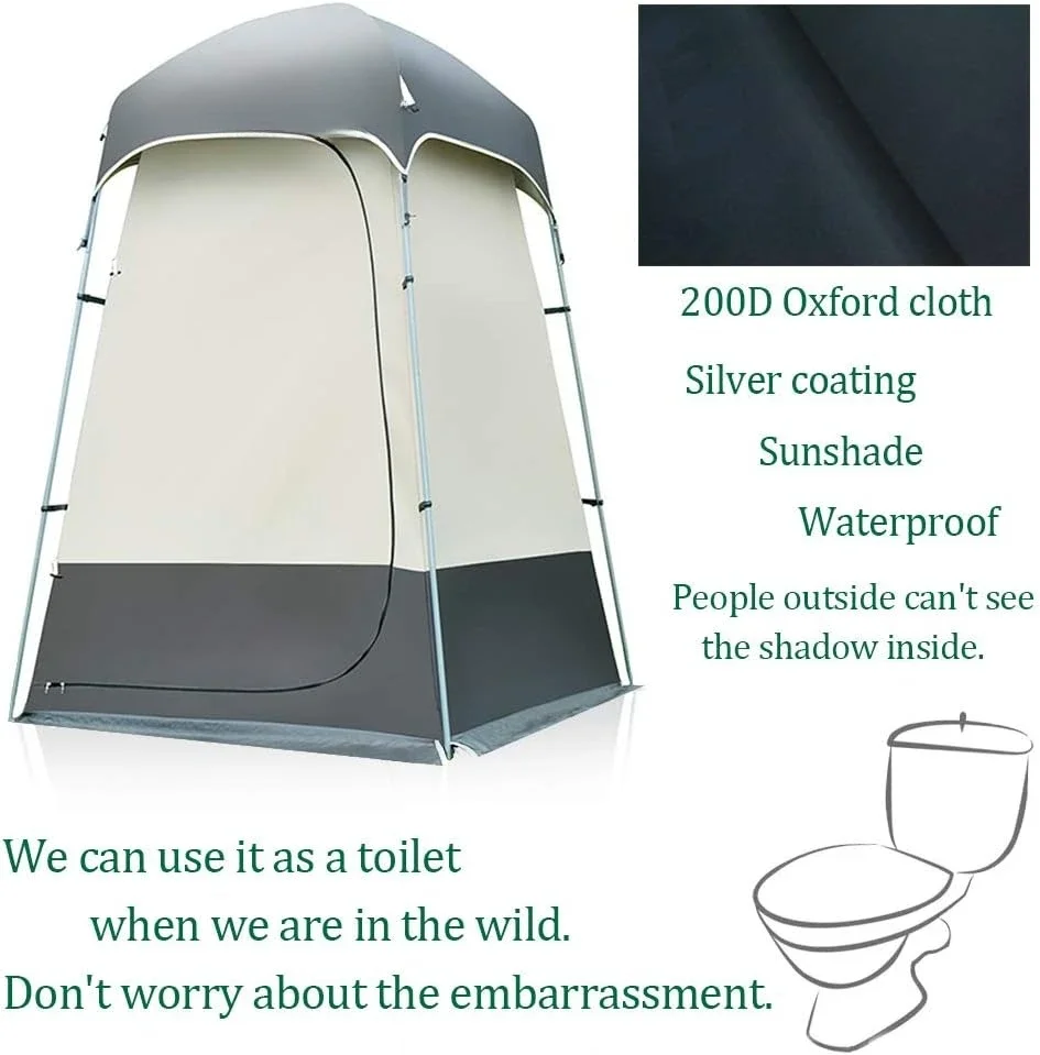 

Outdoor Shower Tent Changing Room Privacy Portable Camping Shelters