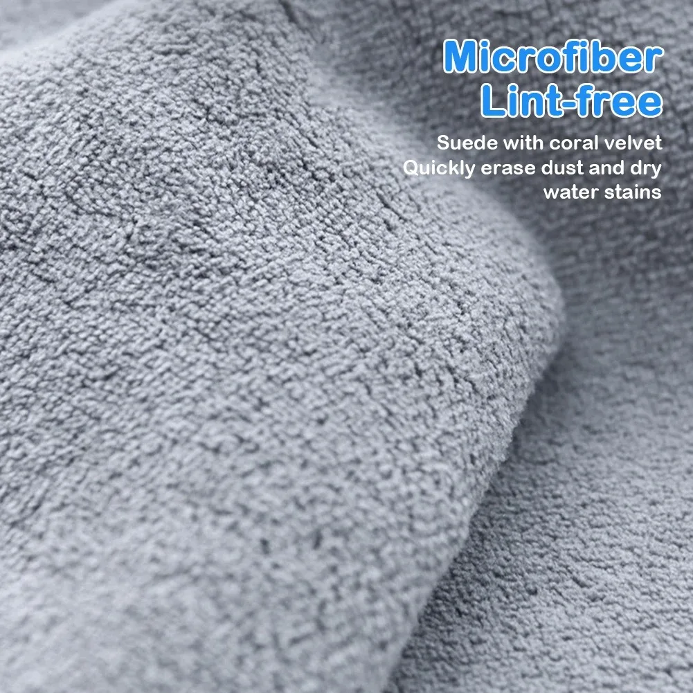 1 قطعة منشفة تنظيف السيارات سوبر ماصة الوبر الحرة تتلاشى مقاومة السيارات غسل منشفة طبقة مزدوجة ستوكات الجلد المدبوغ غسيل السيارات القماش