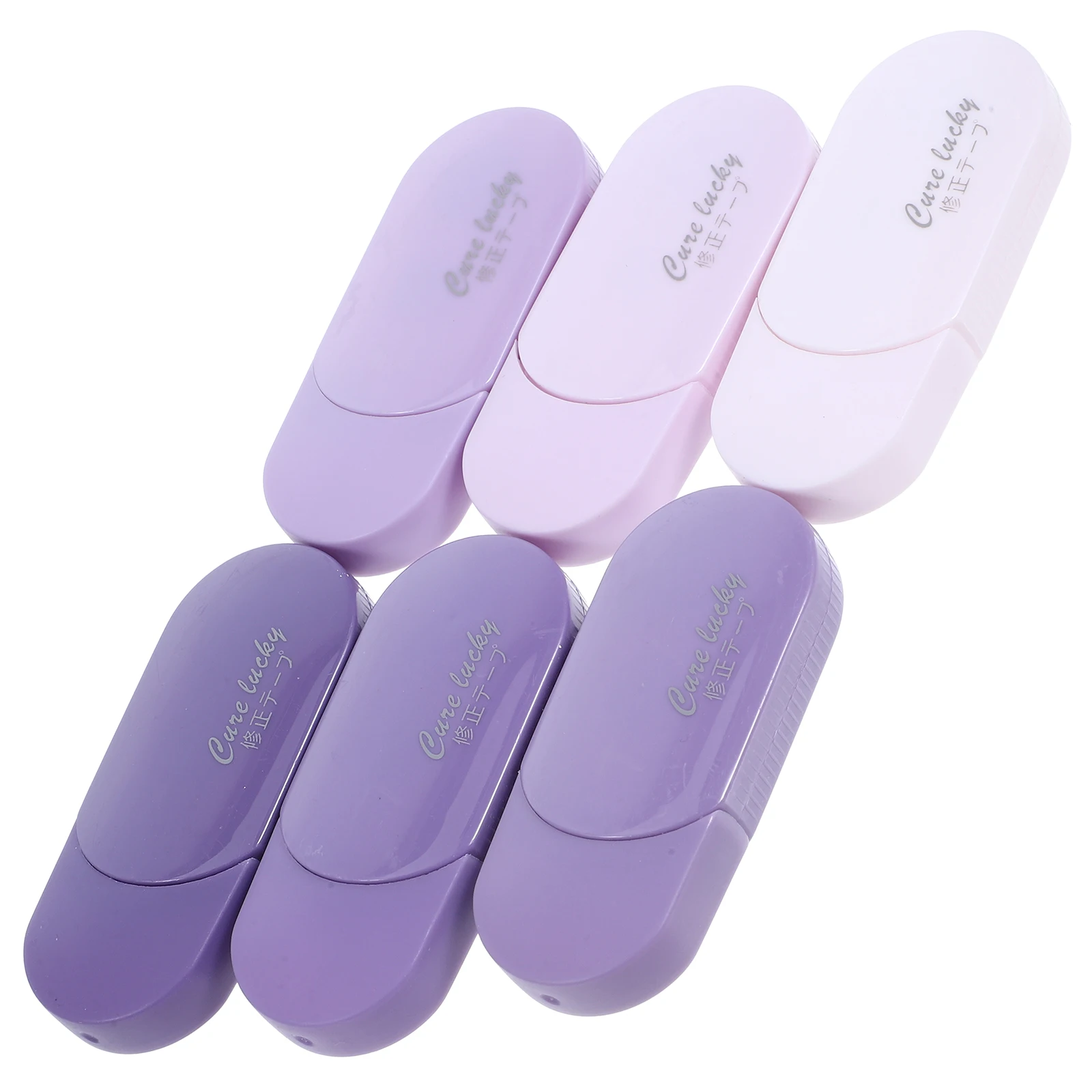 

6pcs Correction Clean Portable School Supplies Student Friendly Office Out Adhesive Tape School Tape