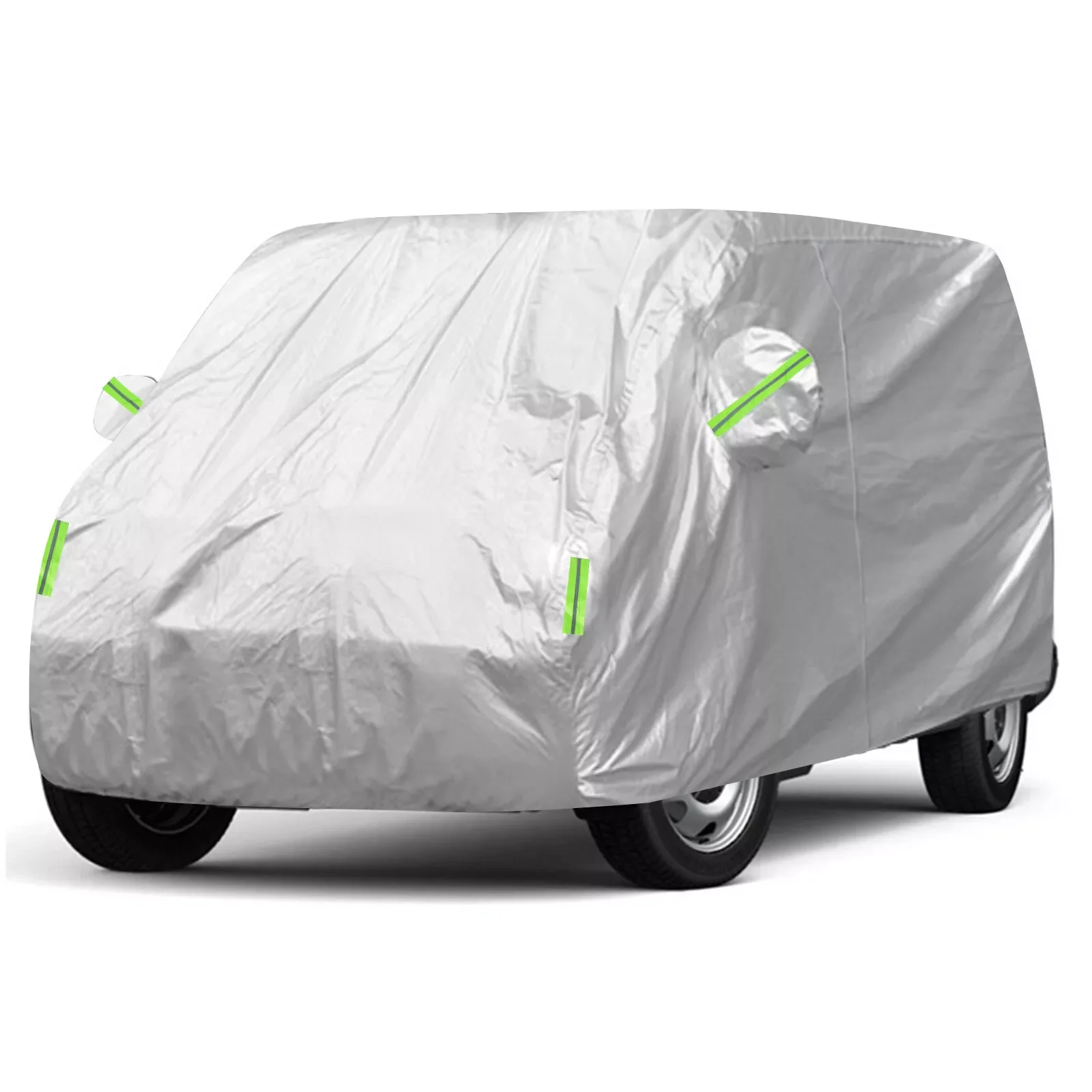 5.2m Car Cover Camper Van Full Protect With Reflective Stripe For VW Transporter T3 T4 T5 T6 Sun Covers Waterproof Dustproof