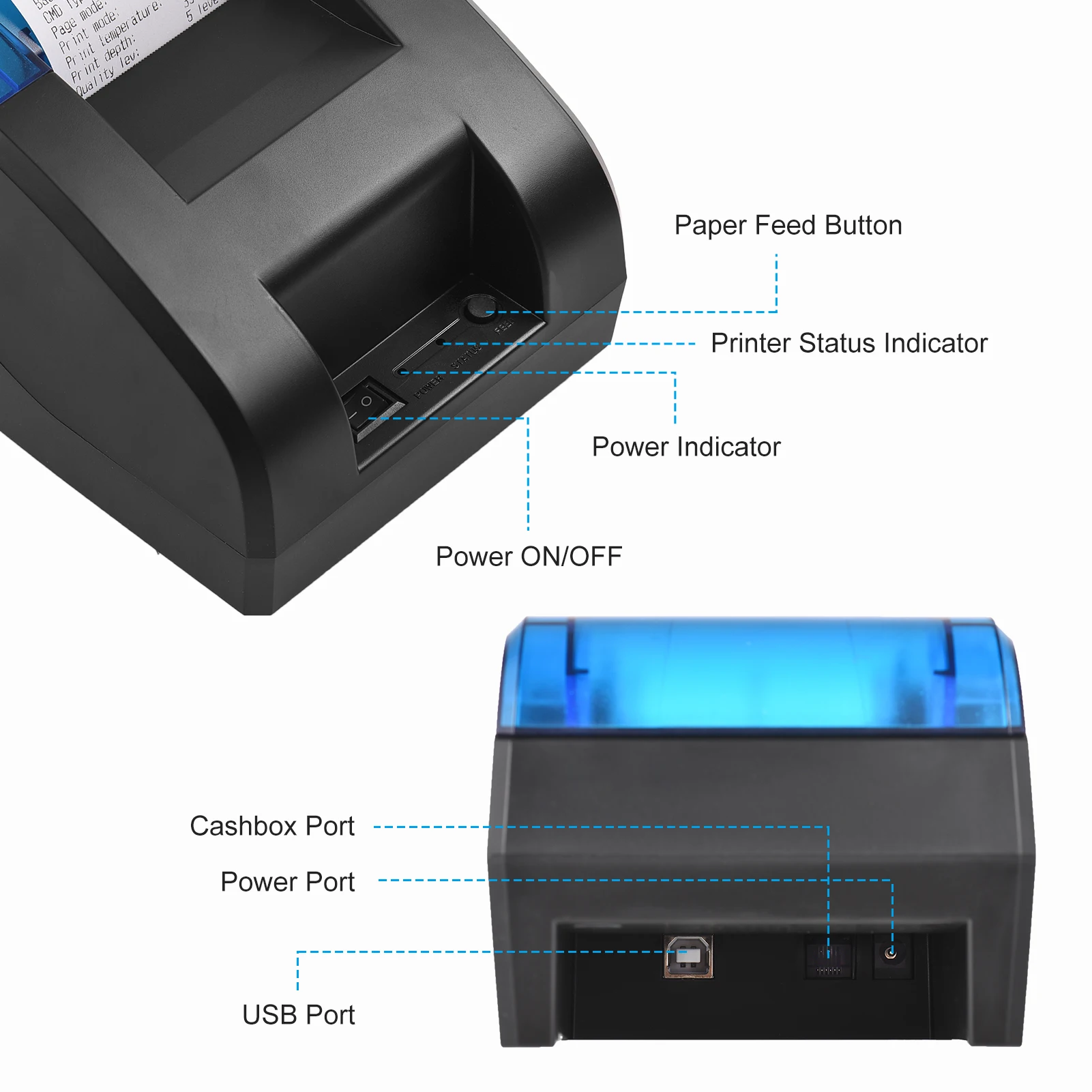 Imprimante thermique de reçus - Commercial Printing Shop avis et prix