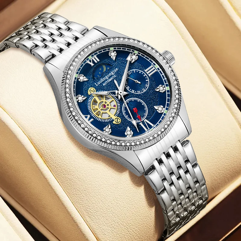 Relógio masculino de negócios  - Luxury Watch Name Brands avaliação e preço