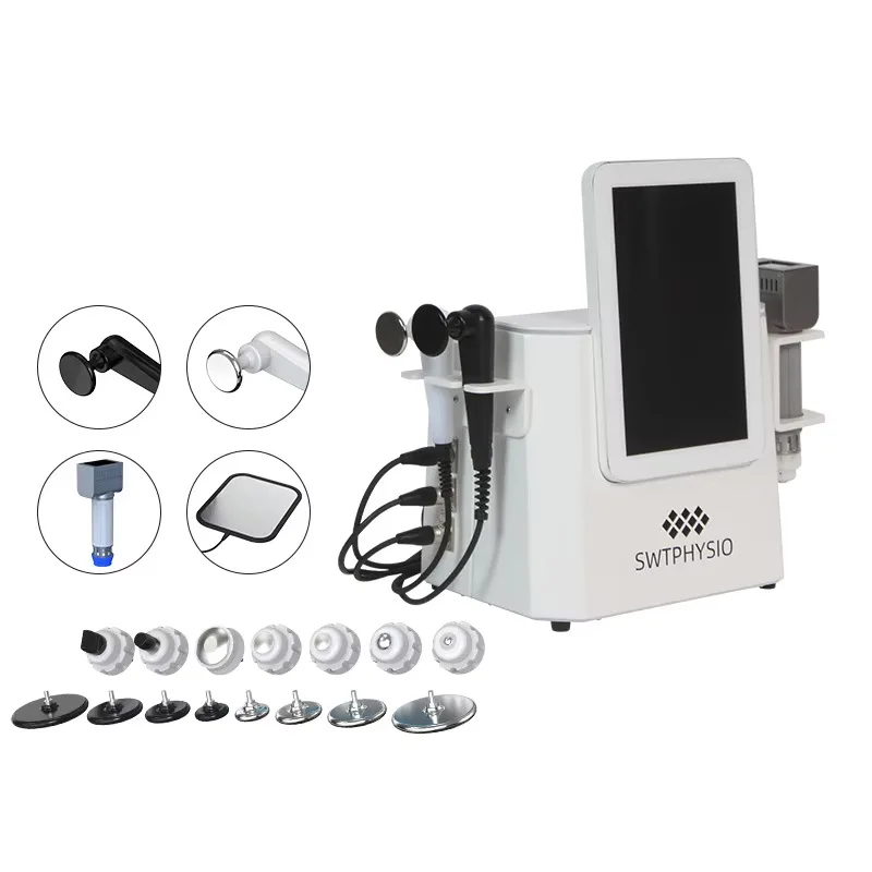 

Professional 448K Tecar RET CET Therapy Machine Radial Shockwave Device Full Body Pain Relief Physiotherapy Massager Portable