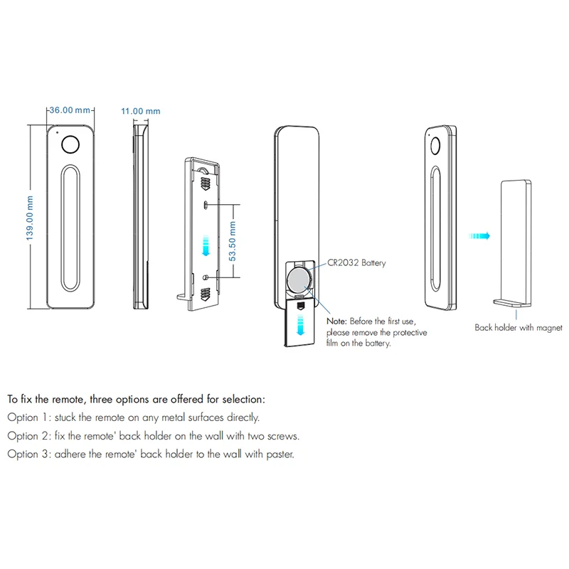 V1-K LED Strip Dimmer 12-48V DC PWM Frequency Adjustable 1CH 20A Rotary Knob 2.4G RF LED Dimmer Touch Remote Control Dimer