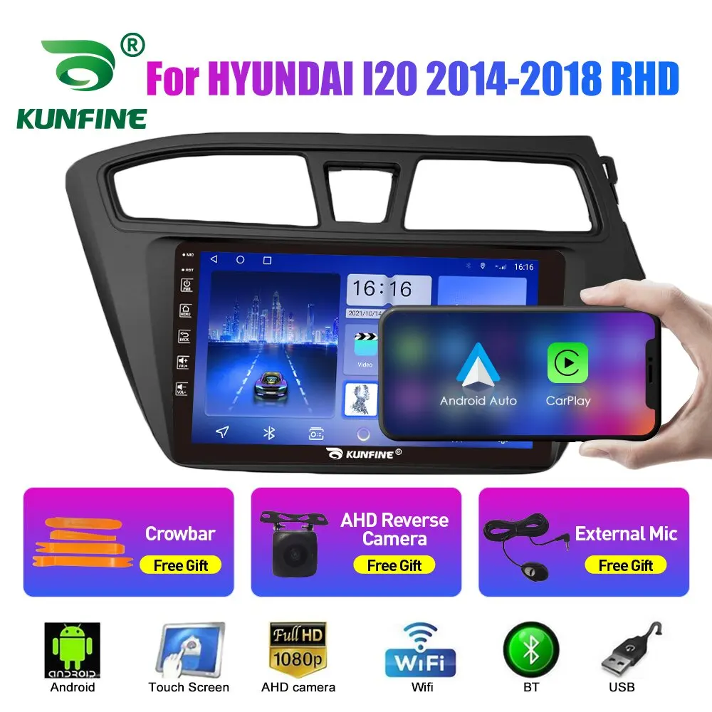 

Car Radio For HYUNDAI I20 2014-2018 2Din Android Octa Core Car Stereo DVD GPS Navigation Player Multimedia Android Auto Carplay