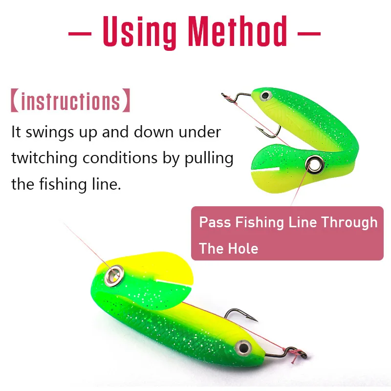 4PCS  Simulation Loach Soft Bait Bionic Swimming Lures Soft Fishing Bait Bouncing Lure Bionic Silicone Tail Wobbler Fish Lures
