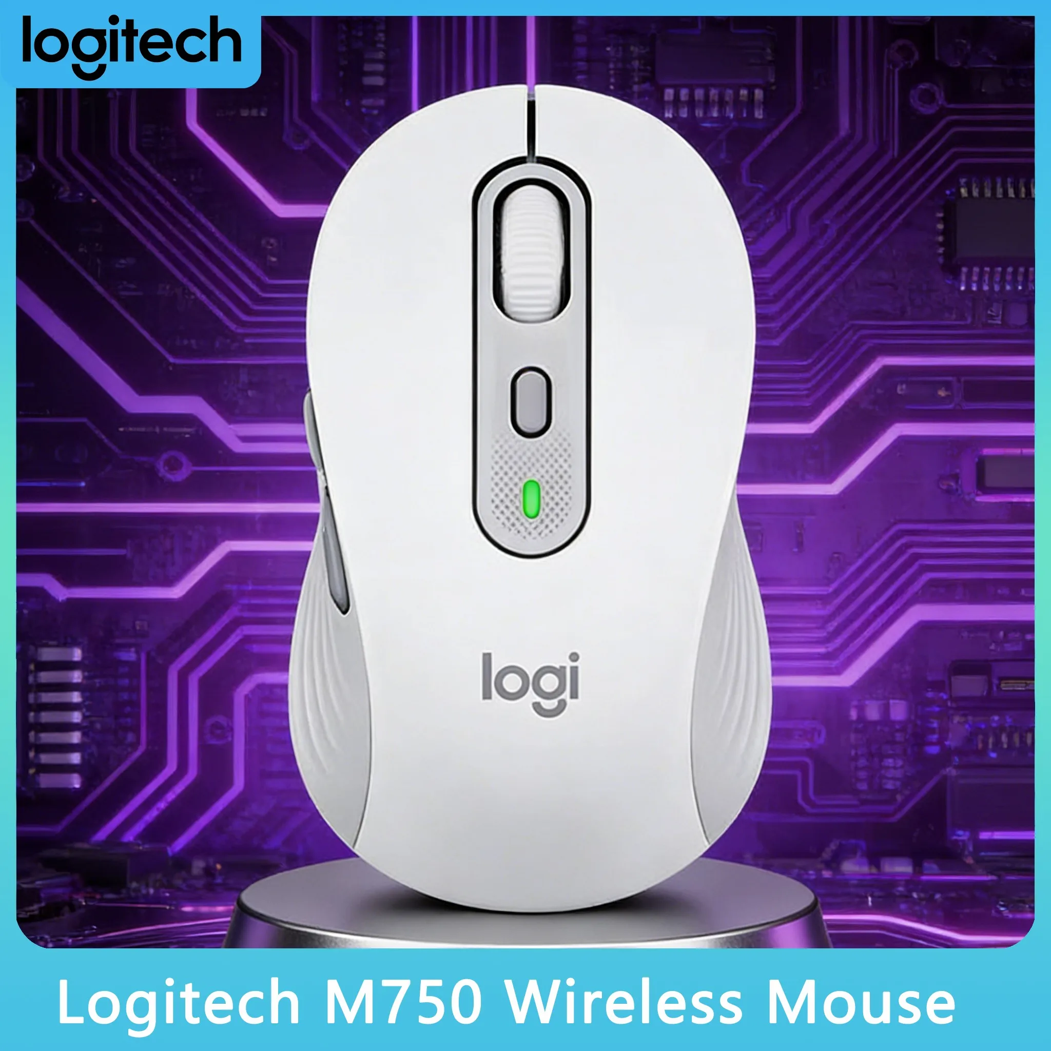 

Logitech M750 Smart Scroll Wheel Mouse Adjustable DPI Precision Customizable Buttons G304/G203/MX Anywhere 3S/M330/M650