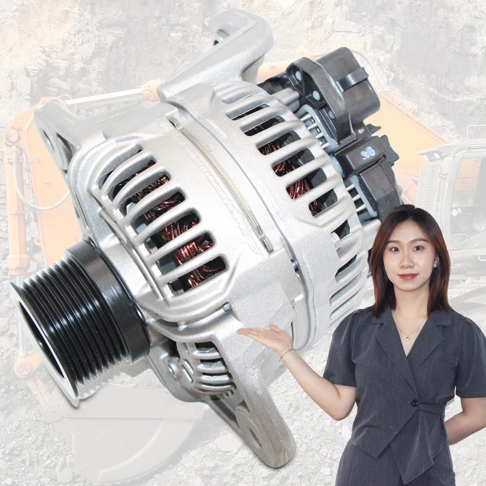 Excavator Alternador Alternator 24V Die sel Engine Generator For Cummins Perkins Volv o Mitsu bishi