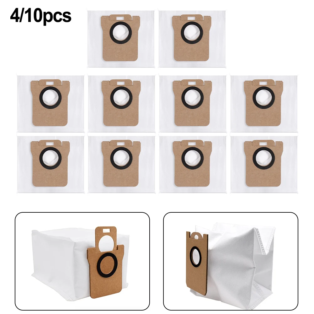 4/10 Pcs Dust Bags Reusable Dust Bag For Dreame Ultra For Ultra X20 Pro RoVacuum Cleaner Dust Bags