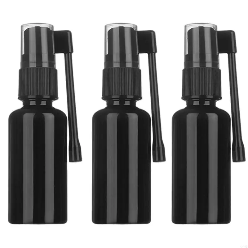 G99E 3Pcs Black Light Blocking Sprays Bottle Outdoor Use Sprays Container for Liquid
