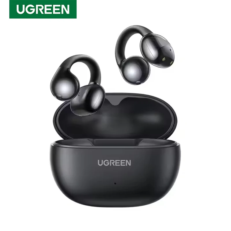 

UGREEN WS209 HiTune S3 Open Ear Clip Wireless Earbuds Bluetooth 5.4 Sports ANC Earphones Headphones with Earhooks