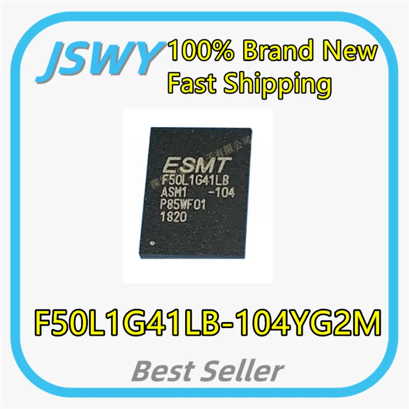 (2/20 pieces) F50L1G41LB-104YG2M Silkscreen F50L1G41LB WSON-8 Memory Chip 100% Brand New Original In Stock Electronics