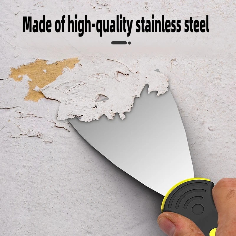 Putty Knife Putty Scraping Stainless Steel Shovel Painter Wall Putty Thickened Shovel Ash Batch Integrated Shovel